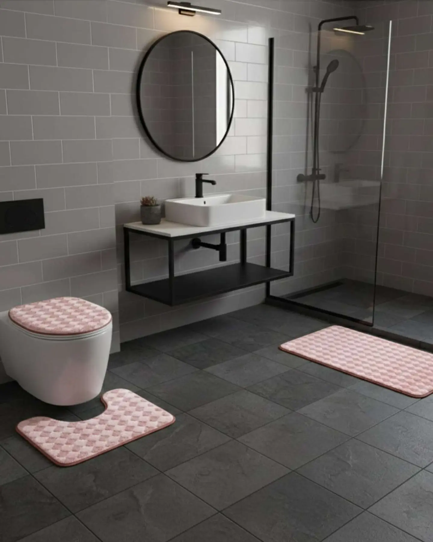 SET DE BAÑO 3 PIEZAS SUAVES Y ABSORBENTES 5