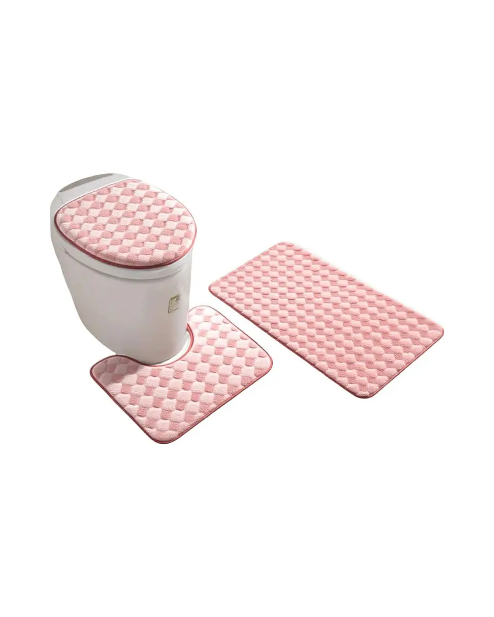 SET DE BAÑO 3 PIEZAS SUAVES Y ABSORBENTES 6