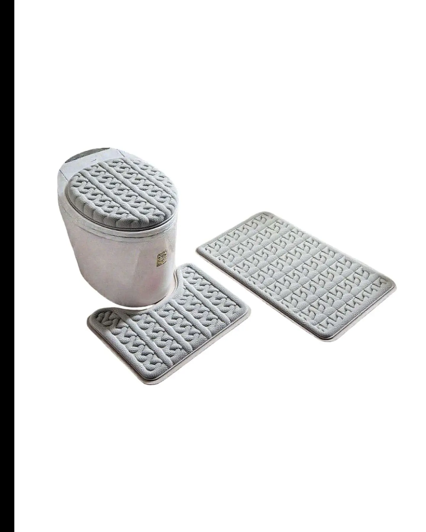 SET DE BAÑO 3 PIEZAS SUAVES Y ABSORBENTES 6