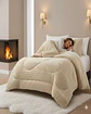 Cubrecama Plaza y Media Sherpa Chiporro Invierno Extra Suave Premium - Miniatura 3