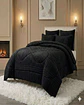 Cubrecama Plaza y Media Sherpa Chiporro Invierno Extra Suave Premium - Miniatura 4