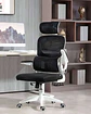Silla Ergonómica Pro Máximo Confort con Apoyacabeza Ajustable Blanca - Miniatura 1