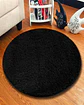 Alfombra Redonda de Pelo Suave Shaggy 150 cm - Miniatura 5