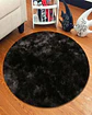 Alfombra Redonda de Pelo Suave Shaggy 150 cm - Miniatura 4