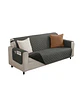 Cubre sillon reversibles con bolsas 3 Cuerpos - Miniatura 3