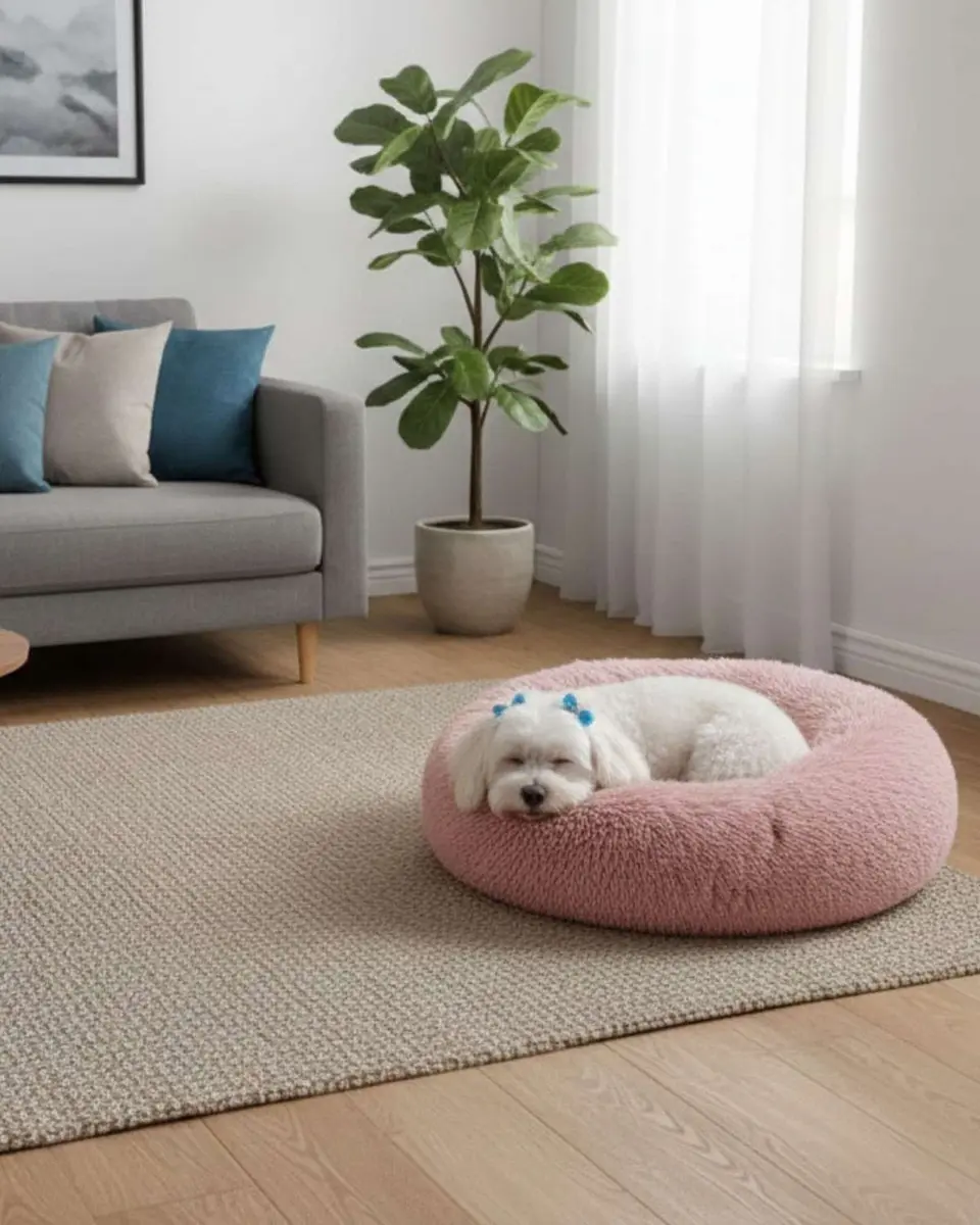 Cama Acolchada de Alta Densidad para tus mascotas 70 cm 2