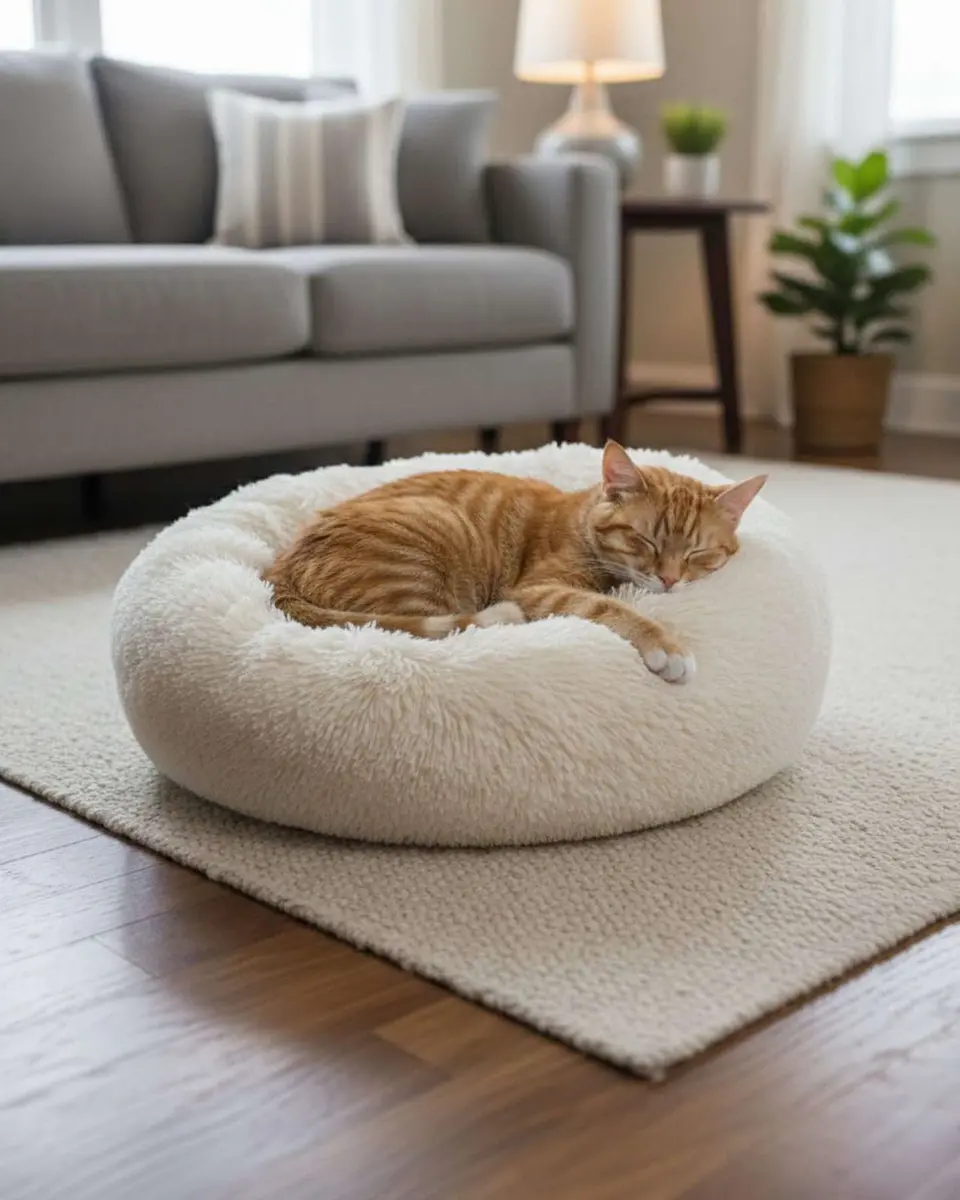 Cama Acolchada de Alta Densidad para tus mascotas 70 cm 1