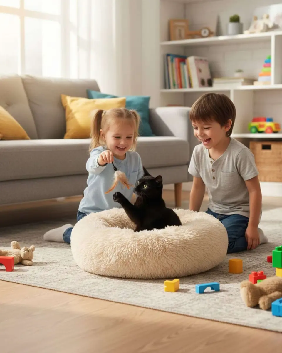 Cama Acolchada de Alta Densidad para tus mascotas 70 cm 6