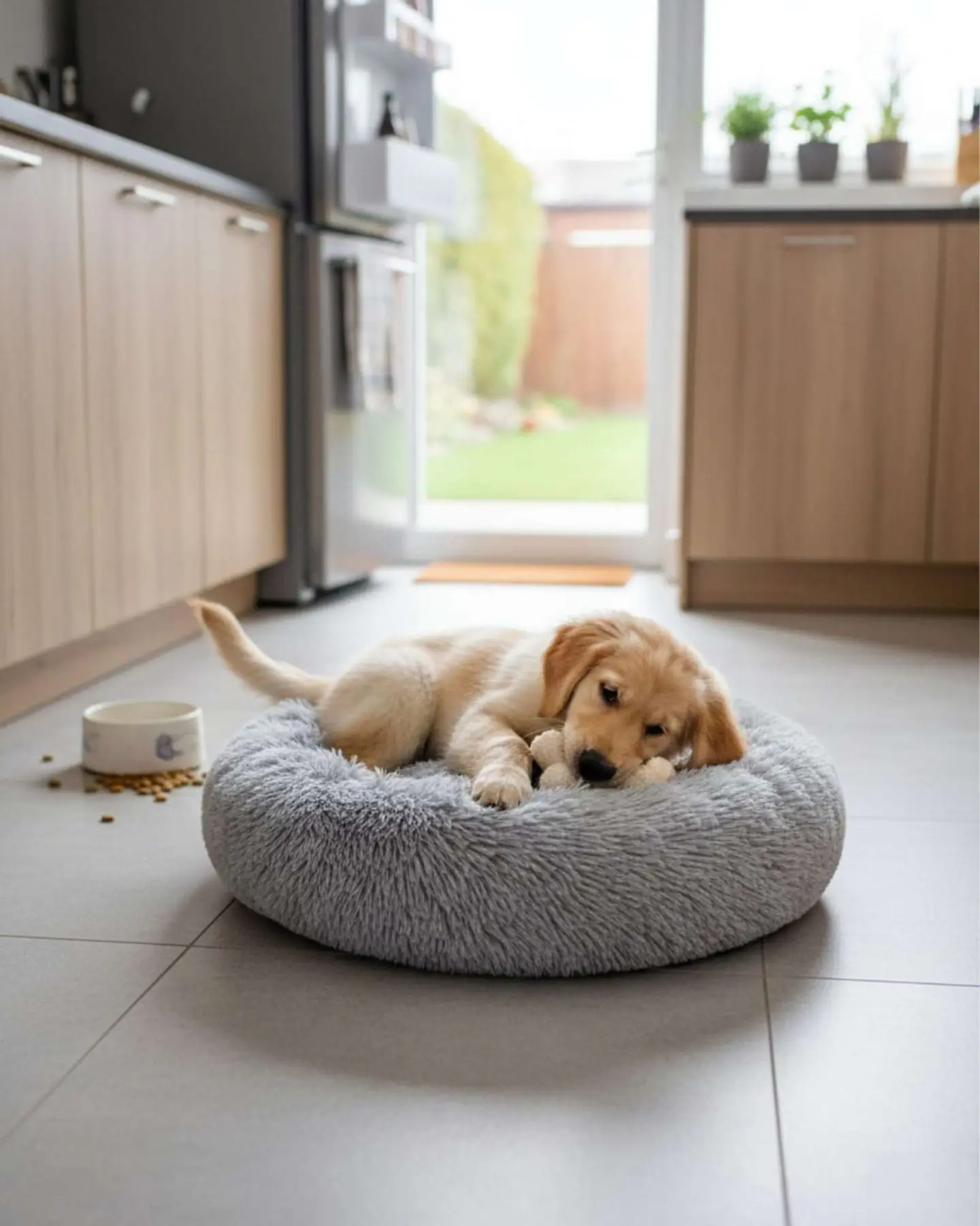 Cama Acolchada de Alta Densidad para tus mascotas 70 cm 2