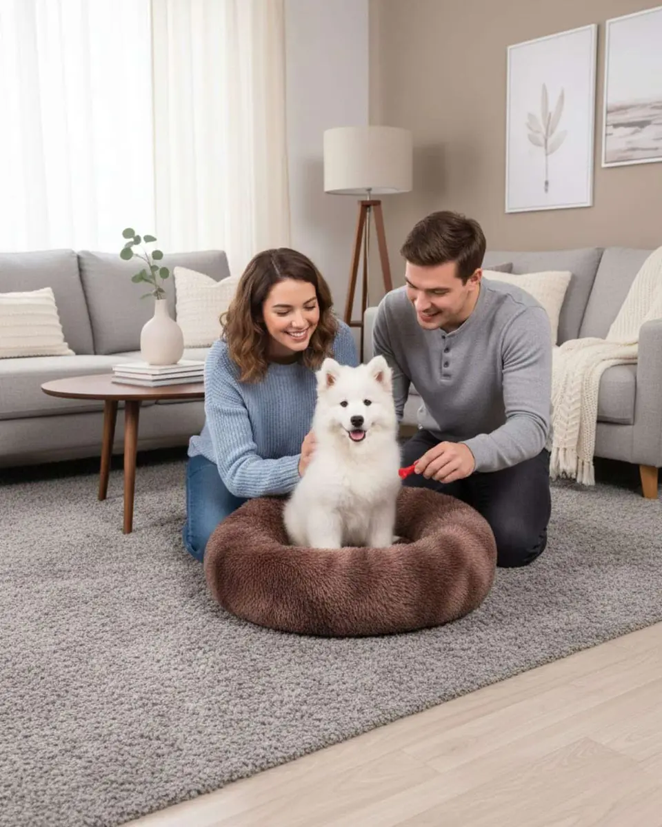 Cama Acolchada de Alta Densidad para tus mascotas 70 cm 4