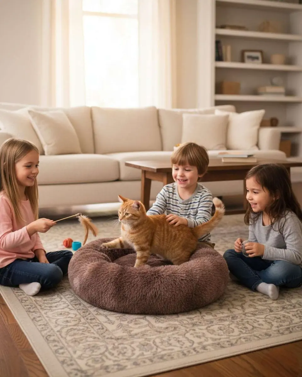 Cama Acolchada de Alta Densidad para tus mascotas 70 cm 6