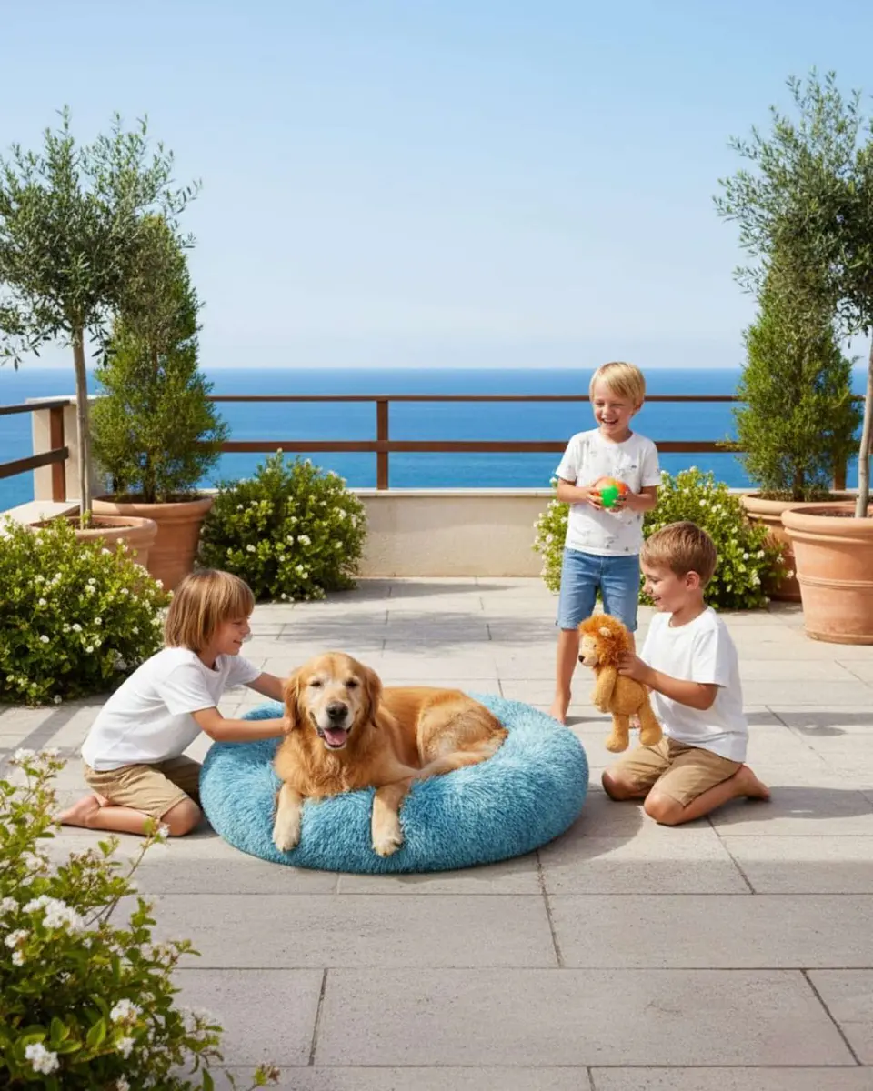 Cama Acolchada de Alta Densidad para tus mascotas 70 cm 6