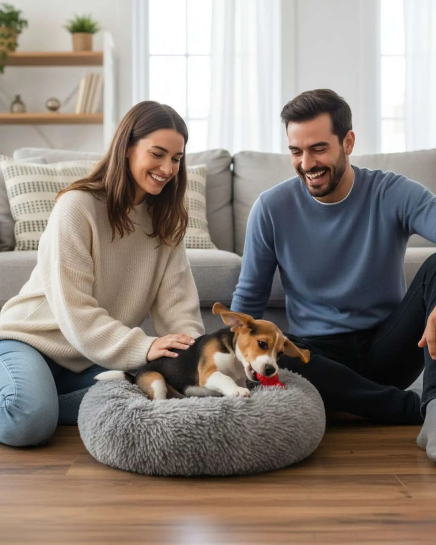 Cama Acolchada de Alta Densidad para tus mascotas 80 cm 4