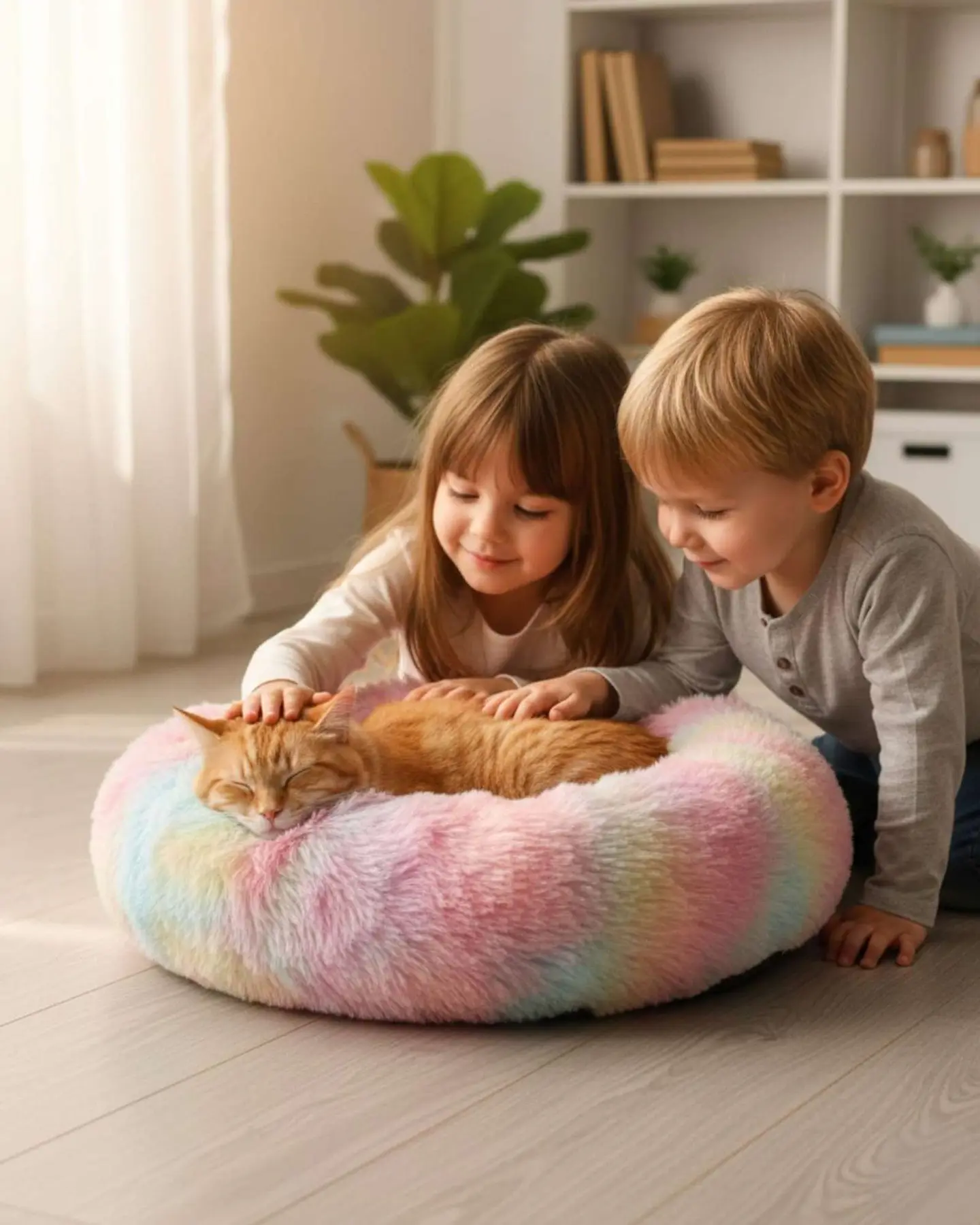 Cama Acolchada de Alta Densidad para tus mascotas 80 cm 5