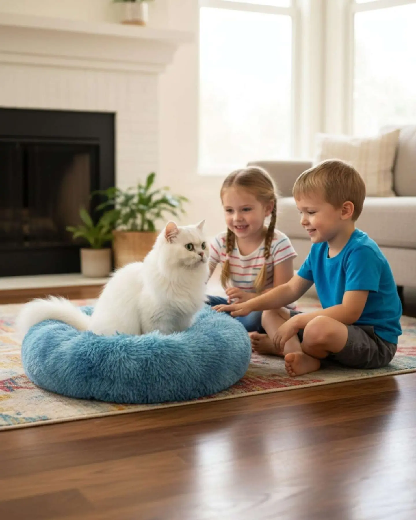 Cama Acolchada de Alta Densidad para tus mascotas 100 cm 1