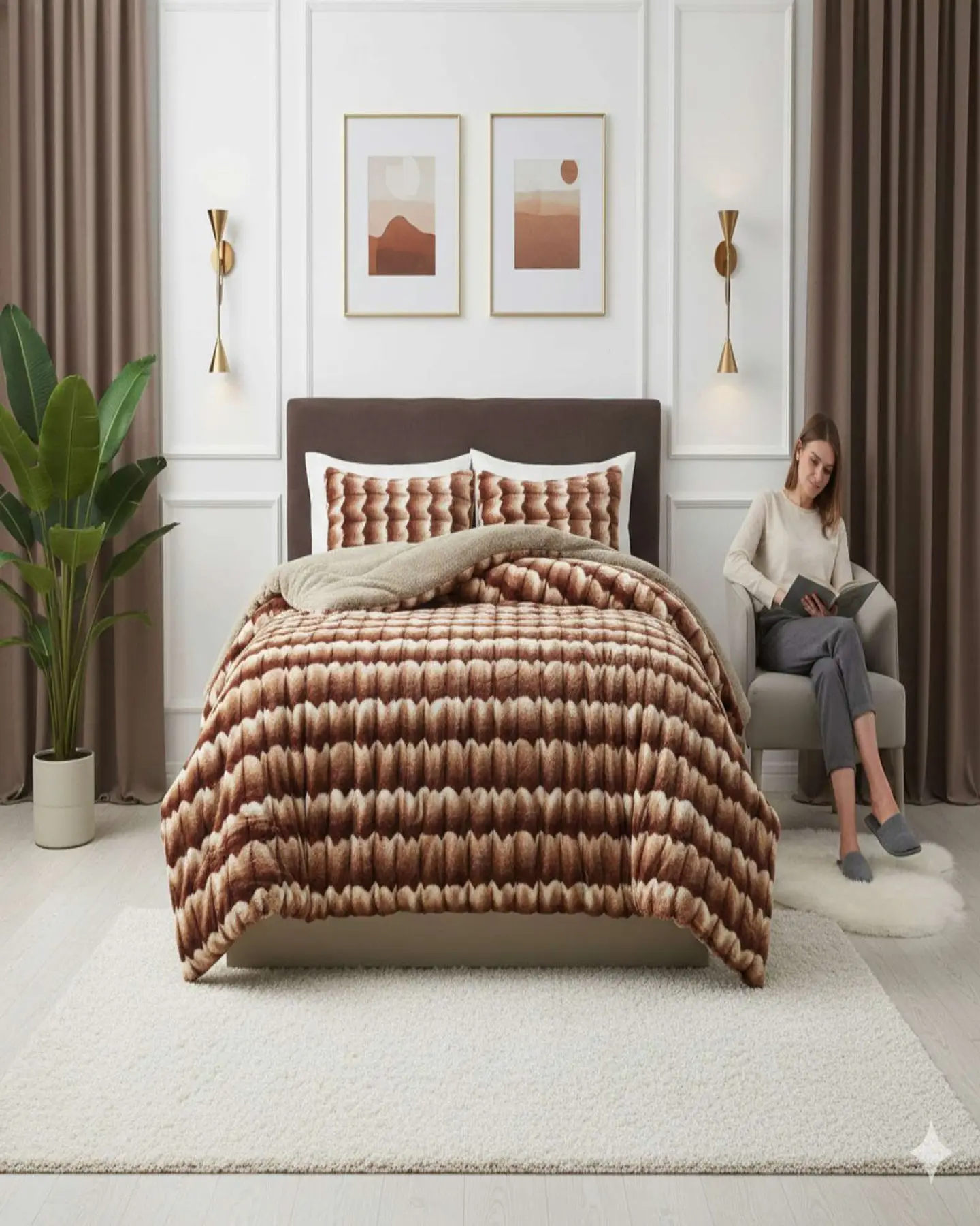 Cubrecama2 plazas Invierno Soft Touch Premium Chiporro 1