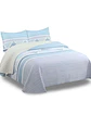 Cubrecama Quilt Con Sherpa Plaza y Media Diseño Elegante 180x230cm - Miniatura 5
