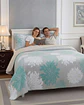Cubrecama Quilt Con Sherpa Plaza y Media Diseño Elegante 180x230cm - Miniatura 4