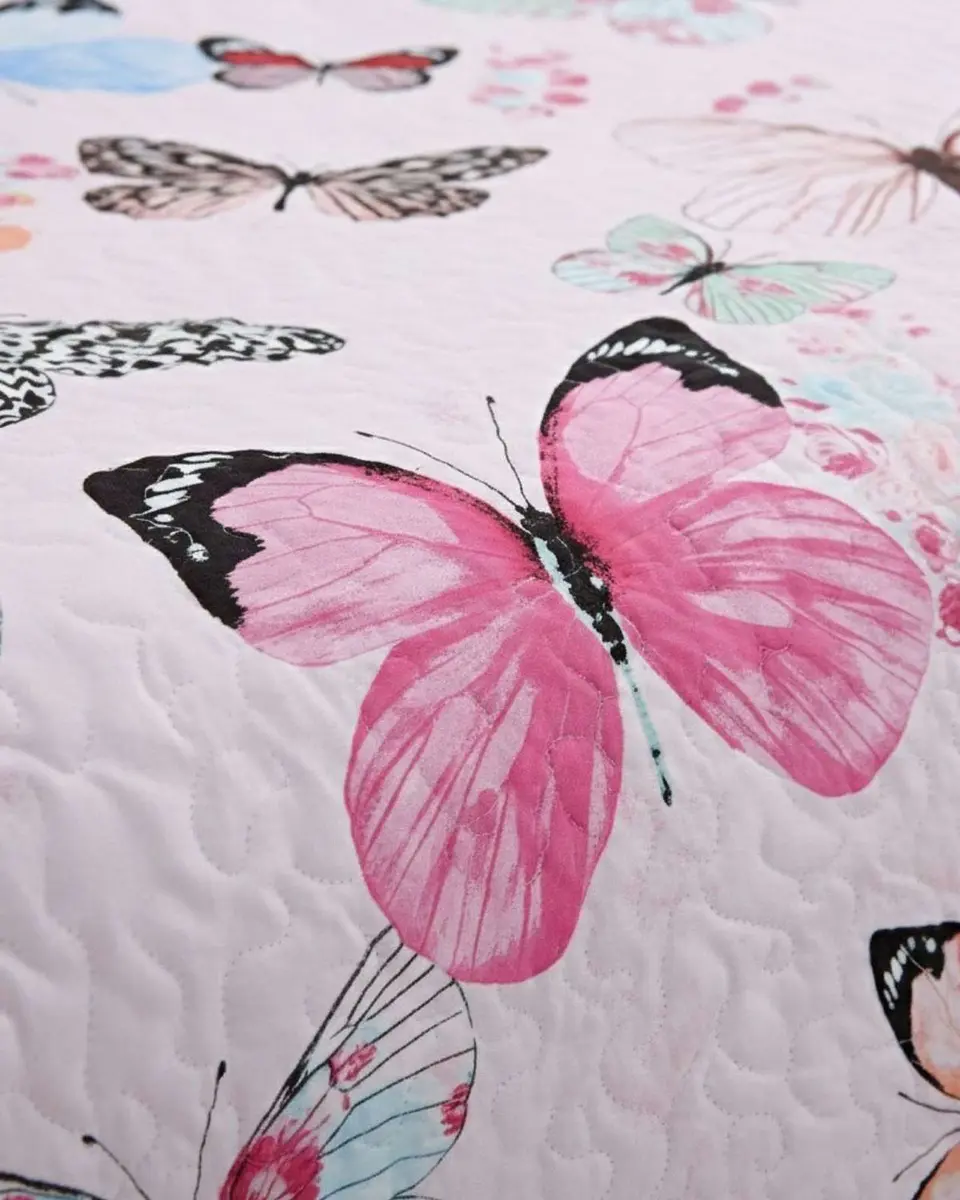 Cubrecama Quilt Con Sherpa 2 Plazas Diseño Elegante 230x250cm 6