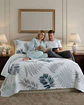 Cubrecama Quilt King Con Chiporro Diseño Elegante 250x270cm - Miniatura 1