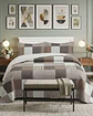 Cubrecama Quilt Con Sherpa Plaza y Media Diseño Elegante 180x230cm - Miniatura 3