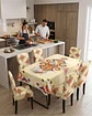 Juego De Mantel Antimanchas 140x220 + 6 Fundas De Silla - Miniatura 3
