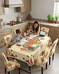 Juego De Mantel Antimanchas 140x220 + 6 Fundas De Silla - Miniatura 5