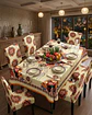 Juego De Mantel Antimanchas 140x220 + 6 Fundas De Silla - Miniatura 3