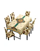 Juego De Mantel Antimanchas 140x220 + 6 Fundas De Silla - Miniatura 4