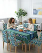 Juego De Mantel Antimanchas 140x220 + 6 Fundas De Silla - Miniatura 2