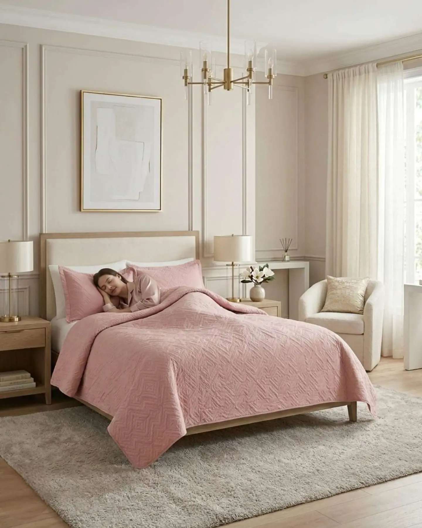 Quilt de Verano Transpirable, Ligero y Elegante plaza y media 6