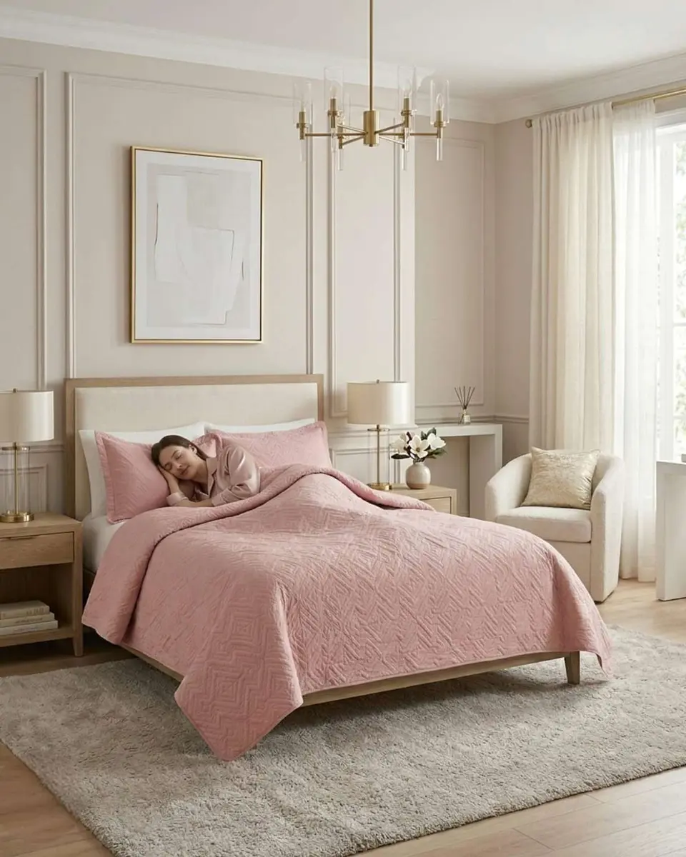 Quilt de Verano Transpirable, Ligero y Elegante plaza y media 6