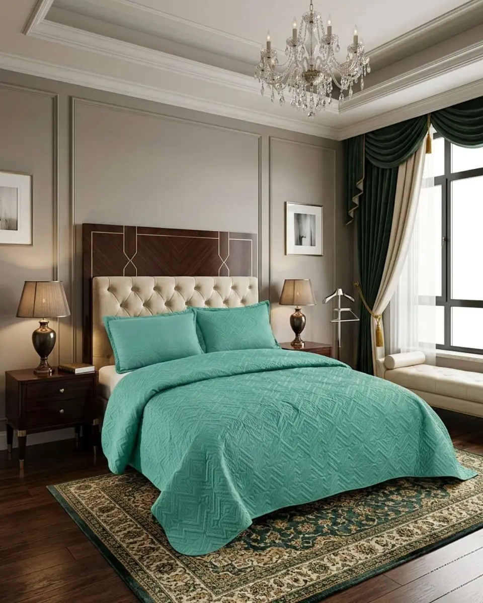 Quilt de Verano Transpirable, Ligero y Elegante 2 plazas 2