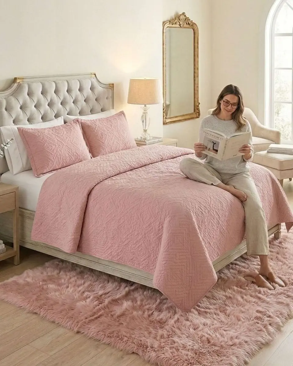 Quilt de Verano Transpirable, Ligero y Elegante 2 plazas 1
