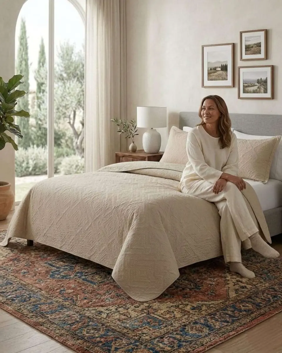Quilt de Verano Transpirable, Ligero y Elegante king 1