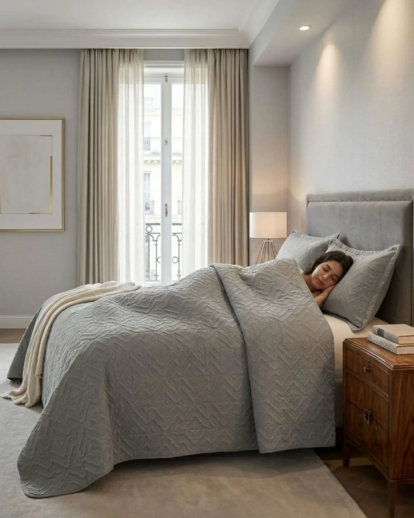Quilt de Verano Transpirable, Ligero y Elegante king 5