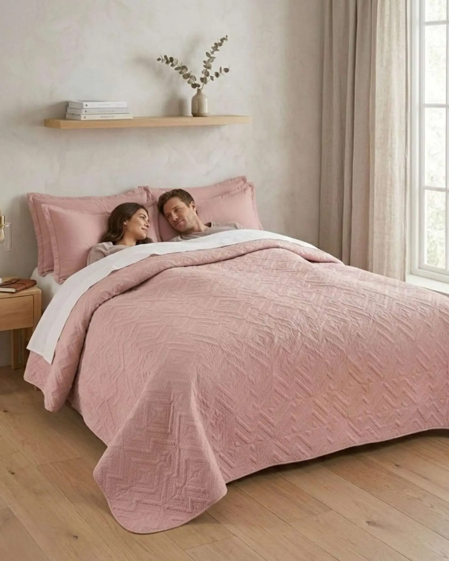 Quilt de Verano Transpirable, Ligero y Elegante king 4