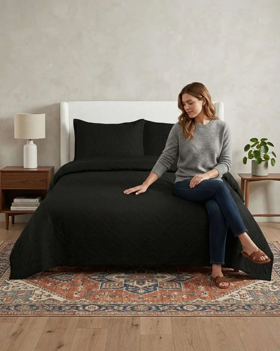 Quilt de Verano Transpirable, Ligero y Elegante king 4
