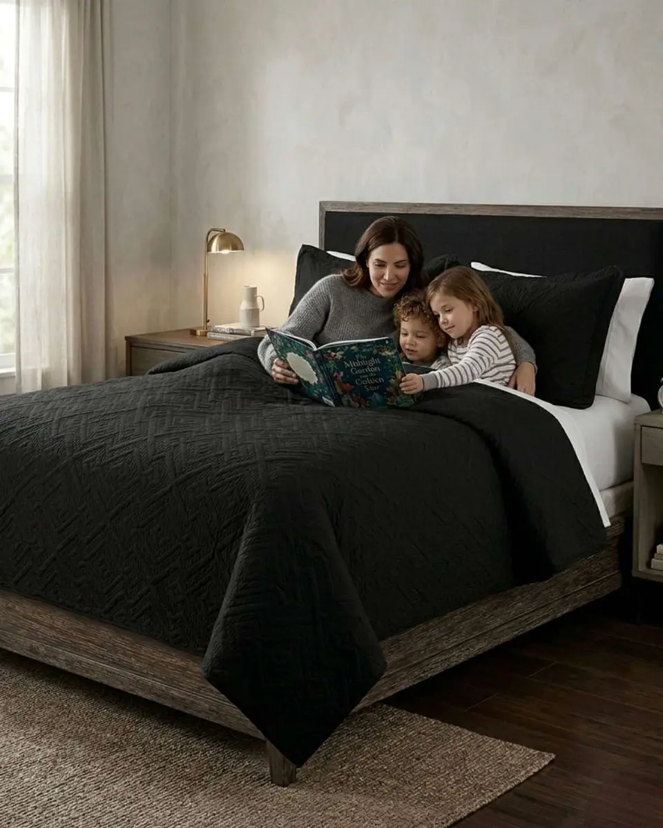 Quilt de Verano Transpirable, Ligero y Elegante king 5