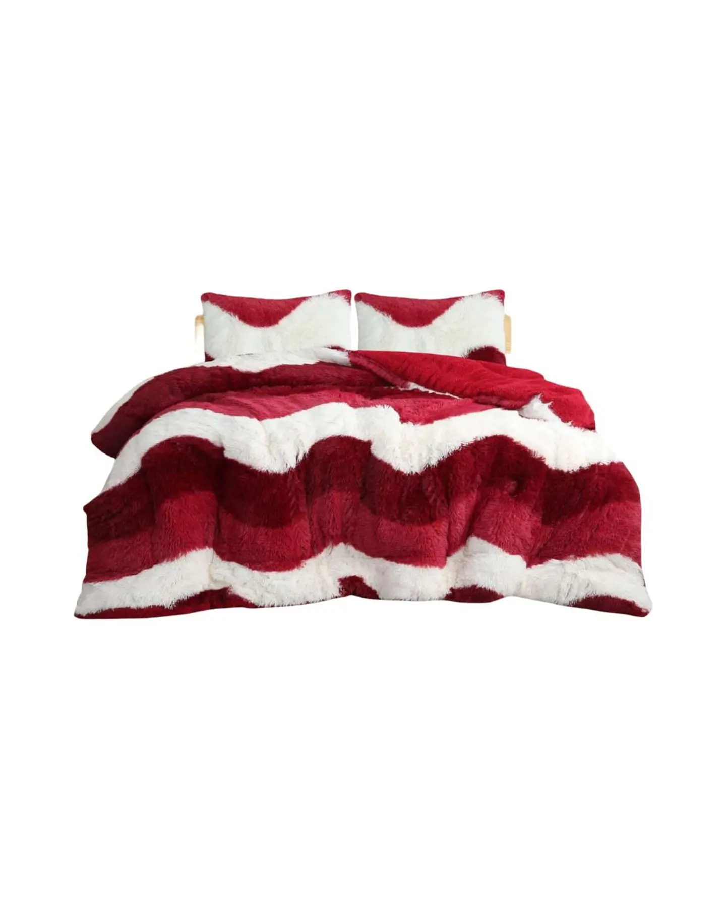 Cubrecama Olas de Peluche con Chiporro 2 plazas 3