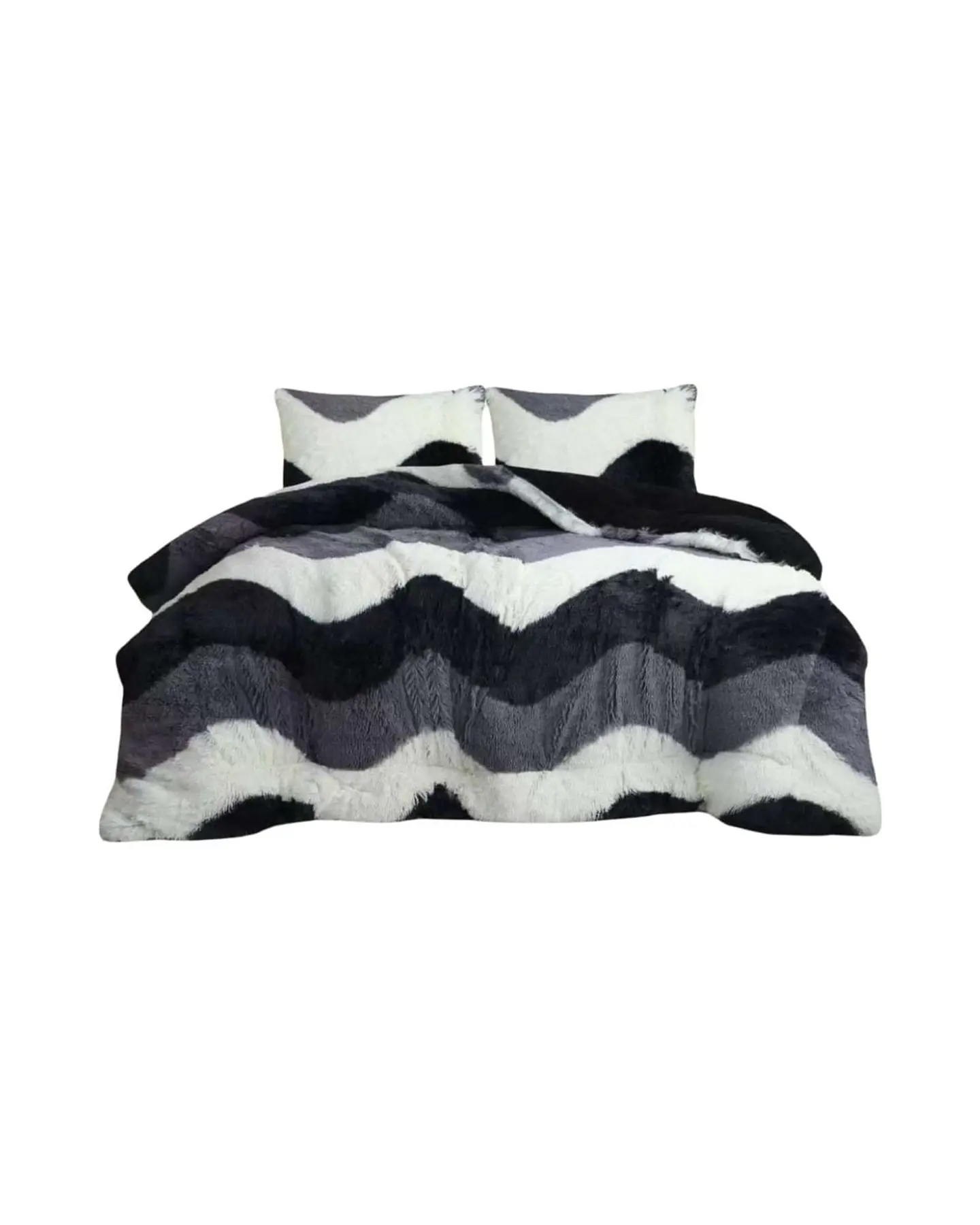 Cubrecama Olas de Peluche con Chiporro 2 plazas 3