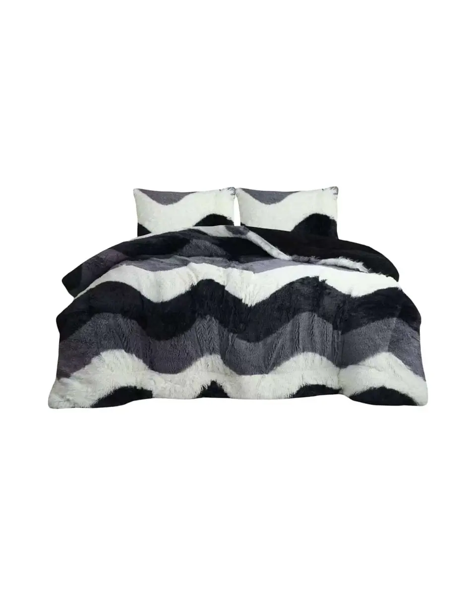 Cubrecama Olas de Peluche con Chiporro 2 plazas 3