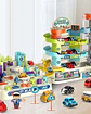 Pista de Autos City Big Adventure 2 en 1 Estacionamiento y Rescate Urbano - Miniatura 2