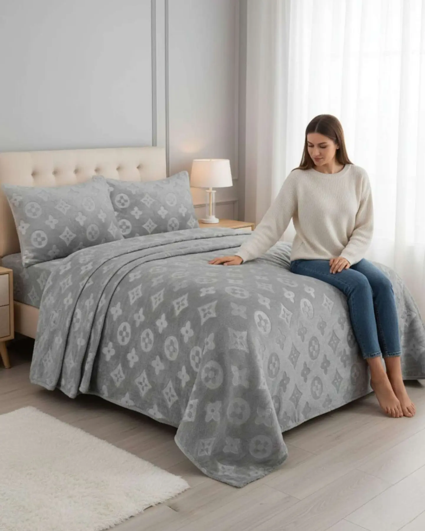 Sabanas Polar Plush King Termicas Invierno Ultra Suave 1
