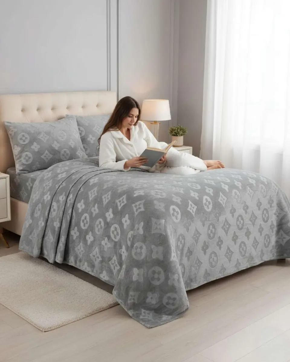 Sabanas Polar Plush King Termicas Invierno Ultra Suave 2