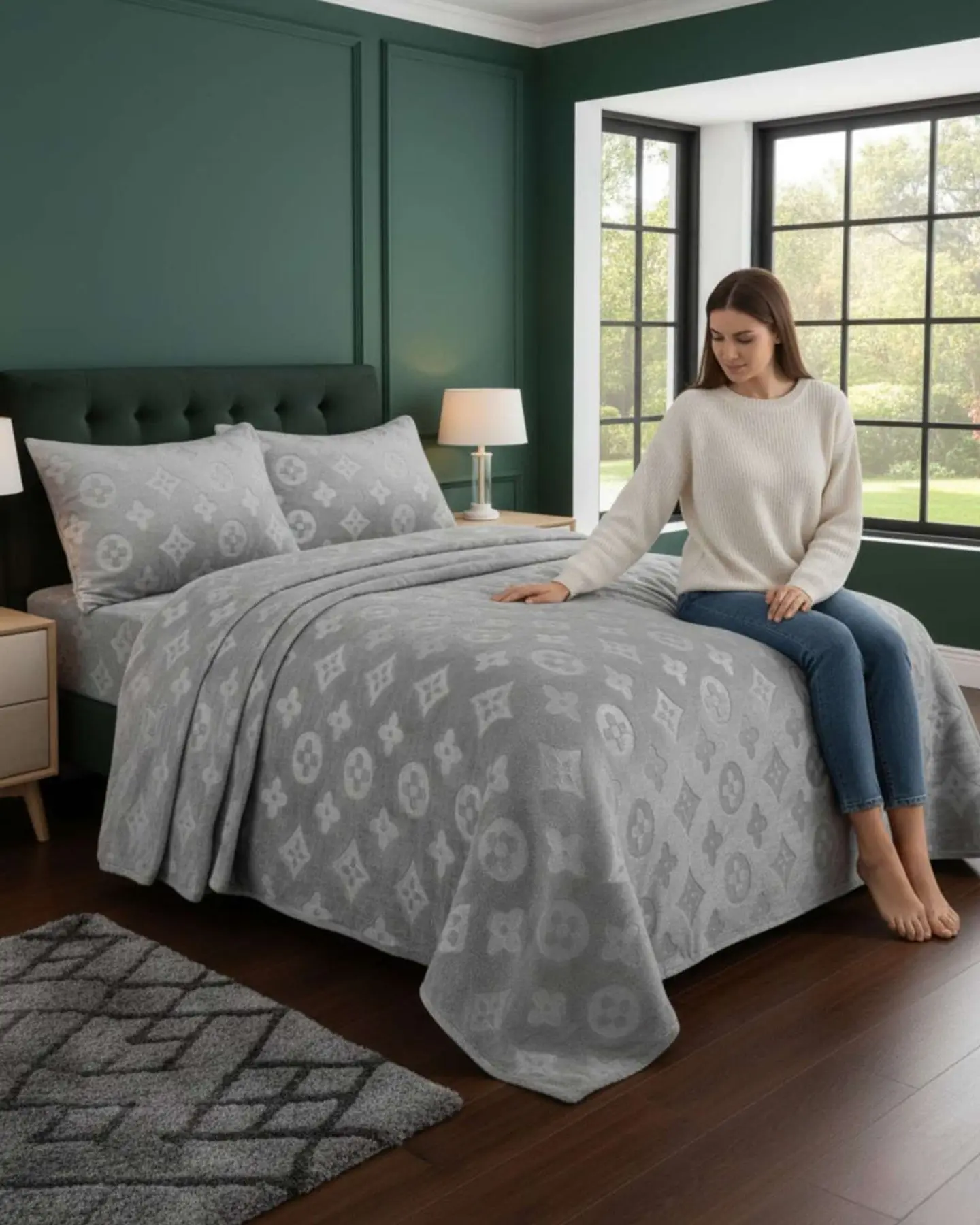 Sabanas Polar Plush King Termicas Invierno Ultra Suave 3