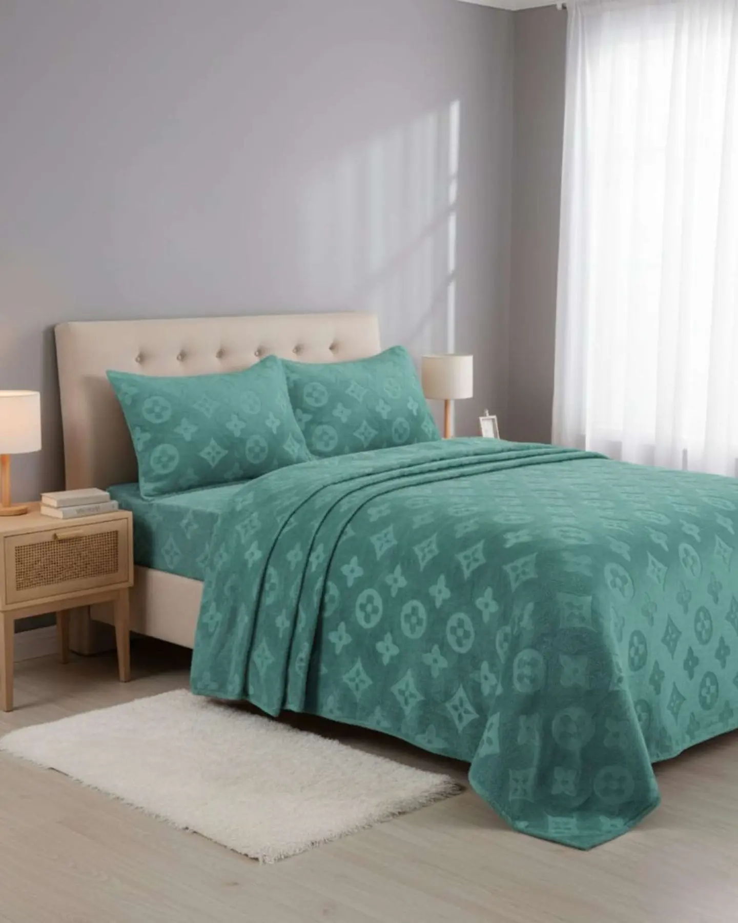 Sabanas Polar Plush King Termicas Invierno Ultra Suave 1