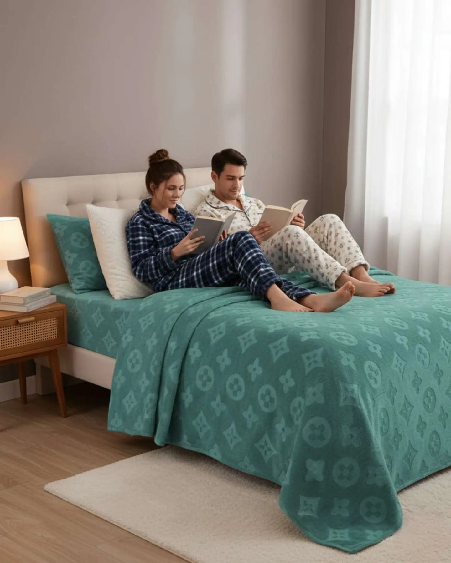 Sabanas Polar Plush King Termicas Invierno Ultra Suave 3