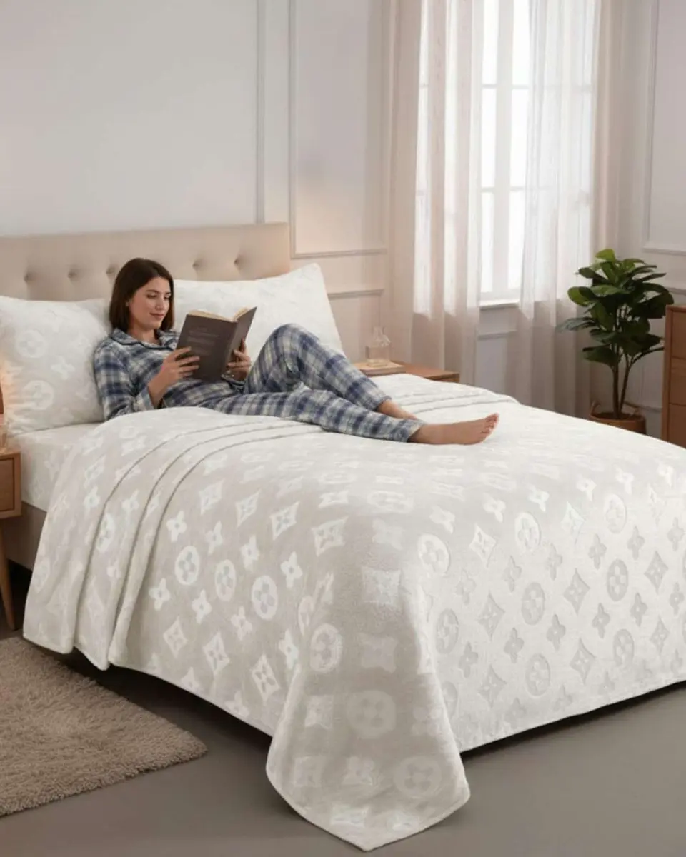 Sabanas Polar Plush 2 Plazas Termicas Invierno Ultra Suave 3