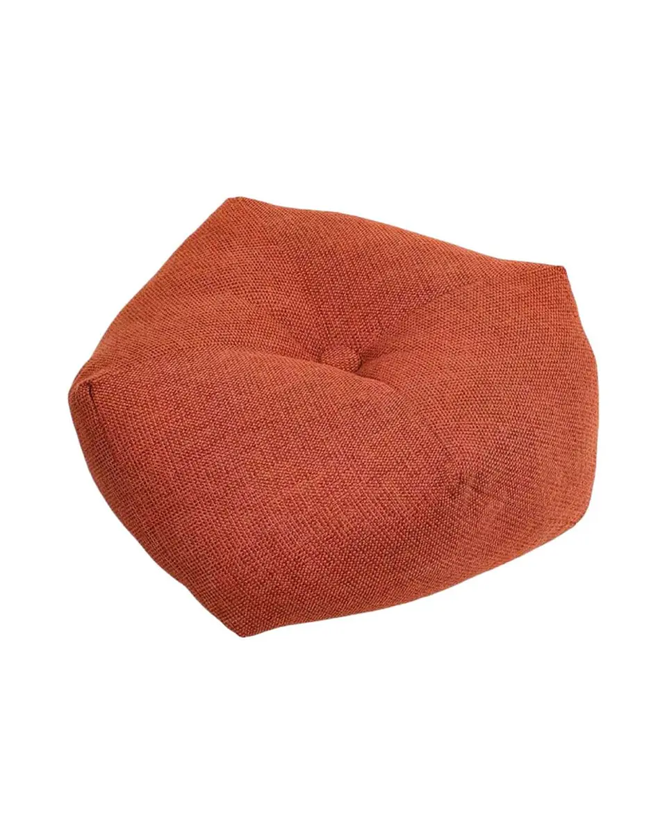 Set de 2 Puff Sofa Decorativo De Piso 50cm Estética Contemporánea 3